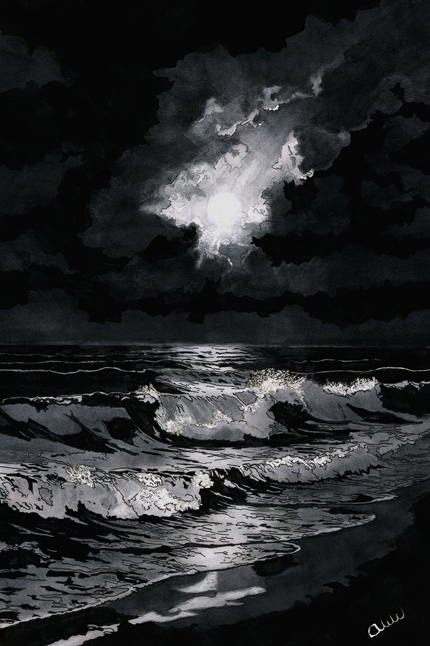 Black Seascape